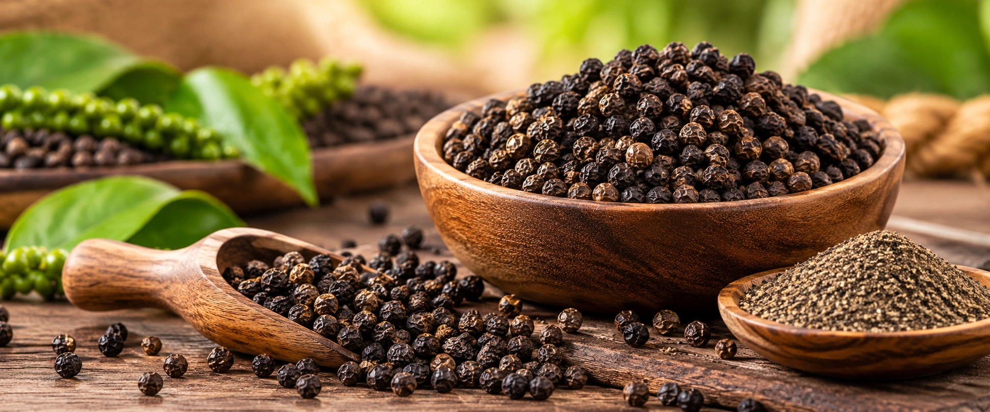 Black Pepper sourced from India