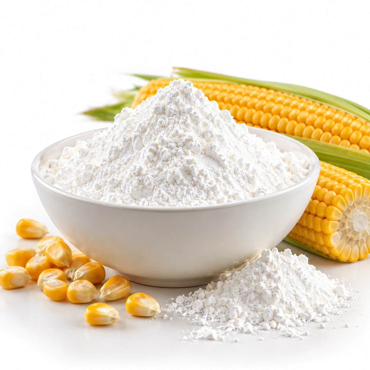 Maize starch and grain ingredients