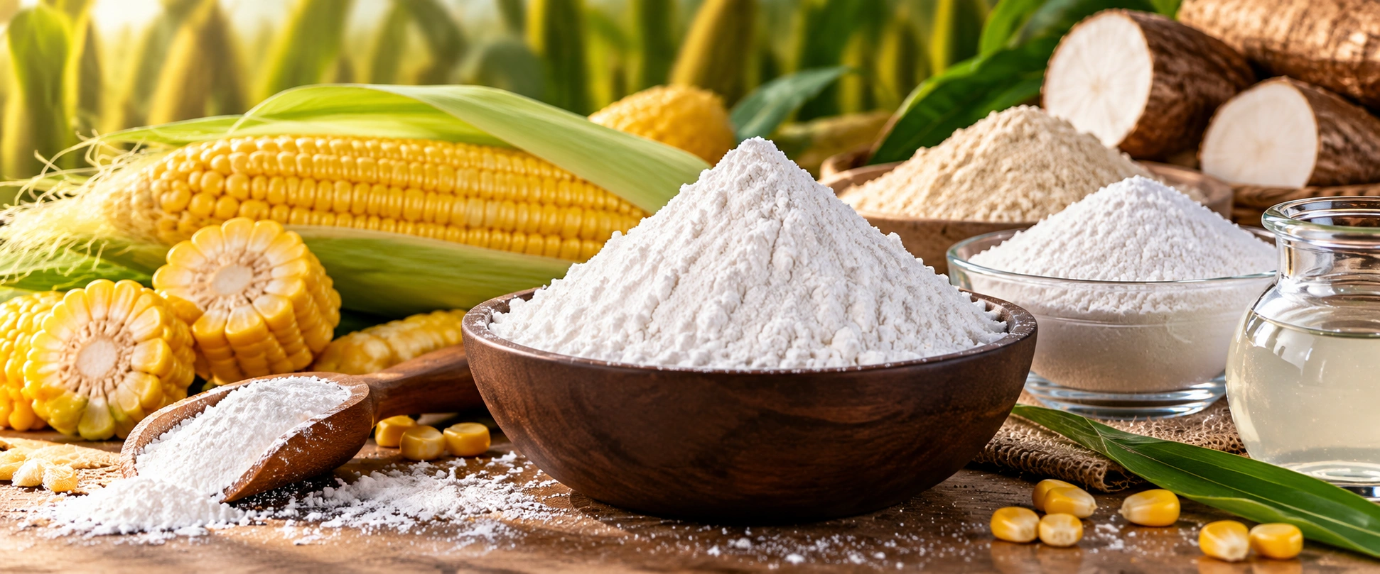 Starches and derivatives category for global industrial applications